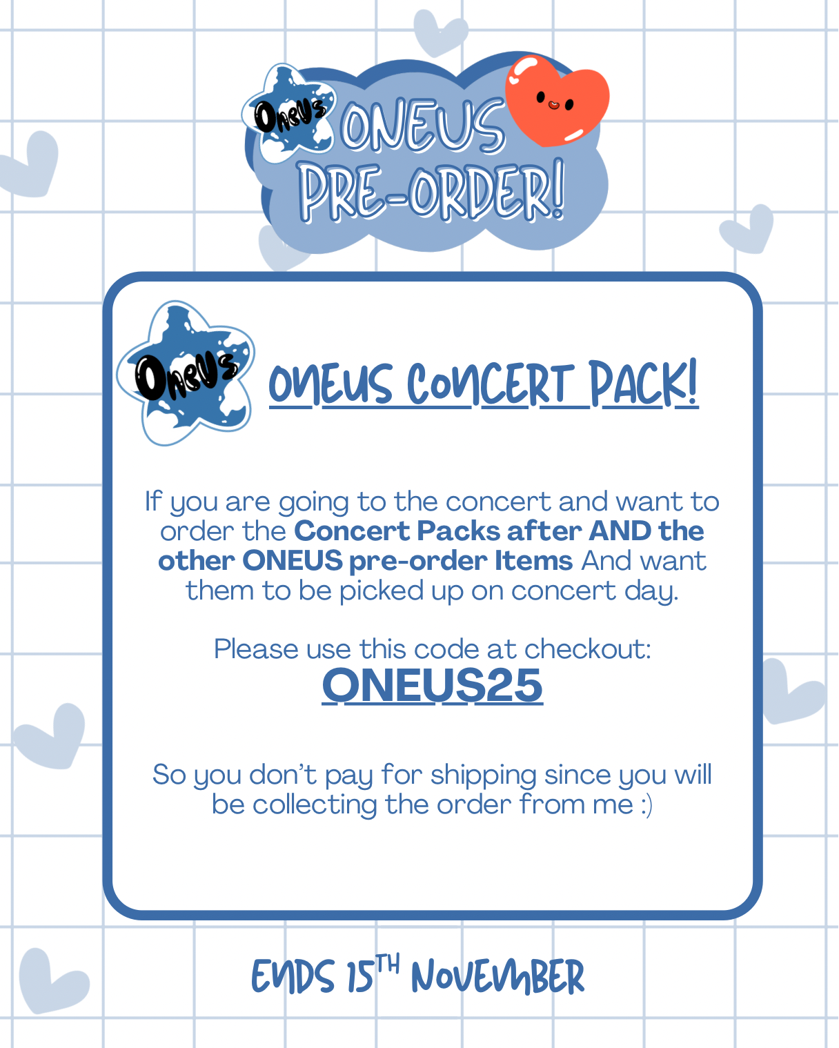 ONEUS Pre-Orders