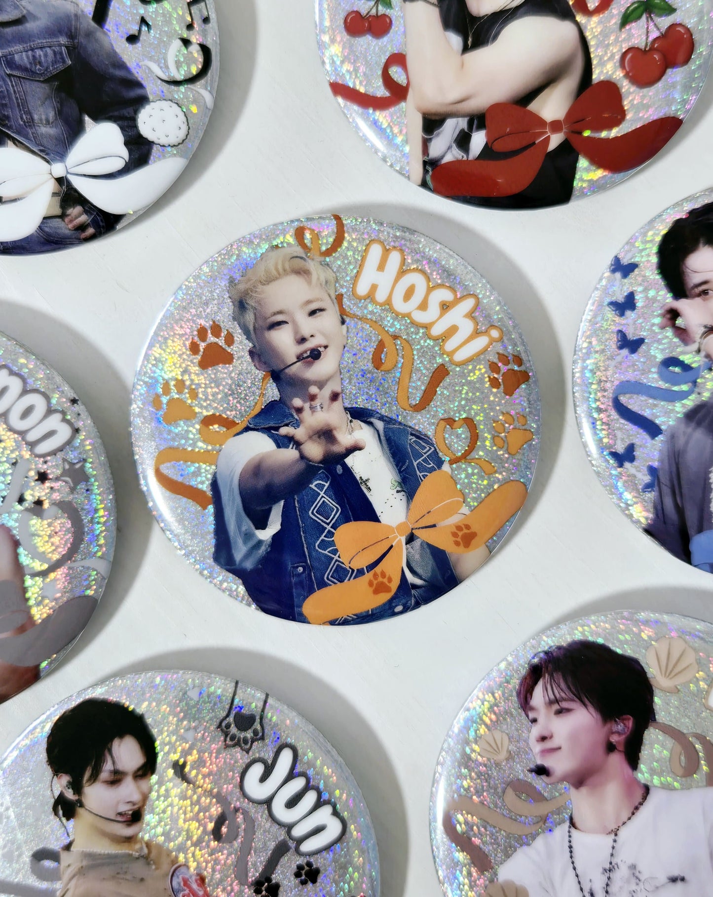 Seventeen Large Badges
