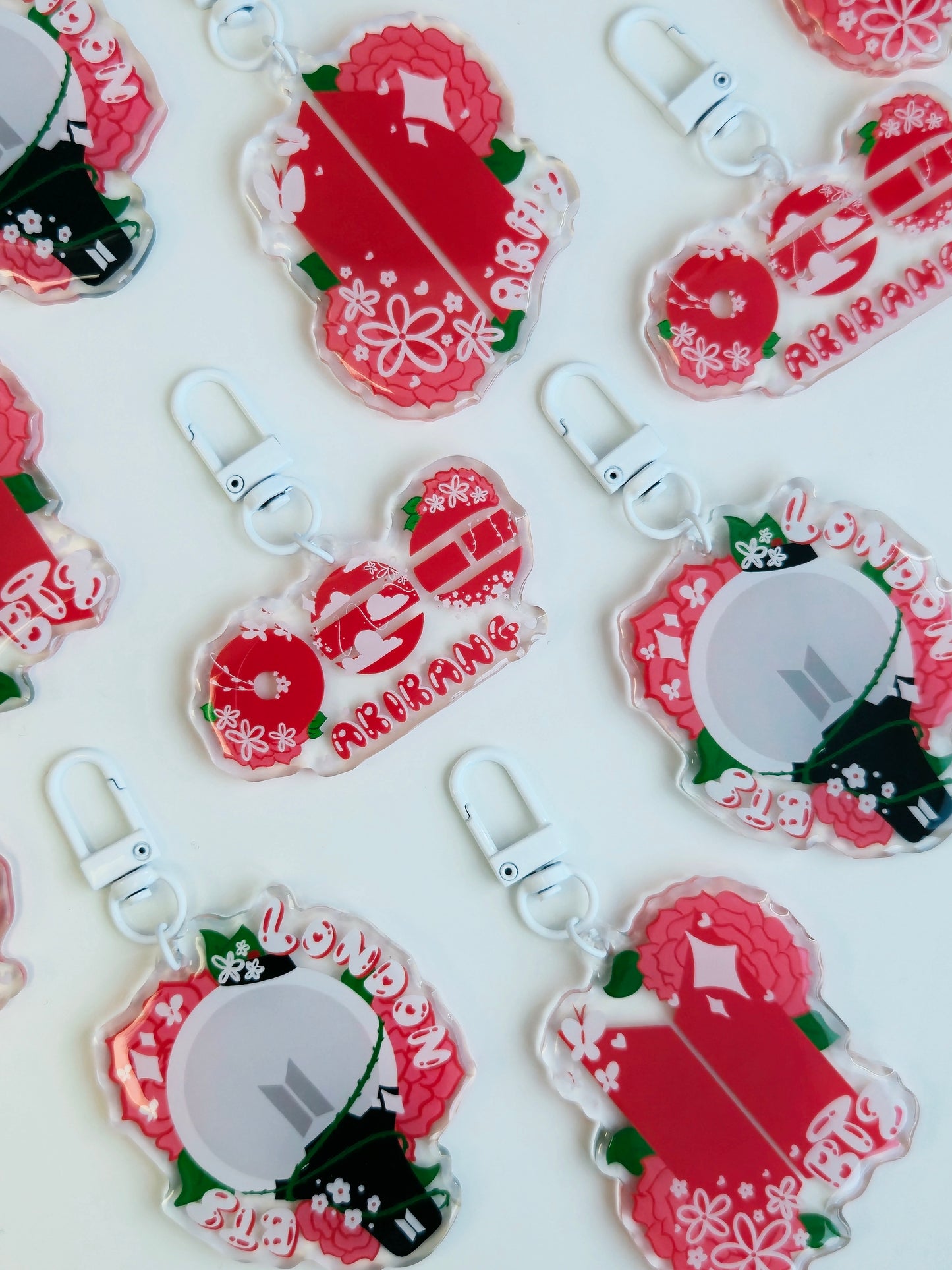 BTS London Stop Concert Keychains