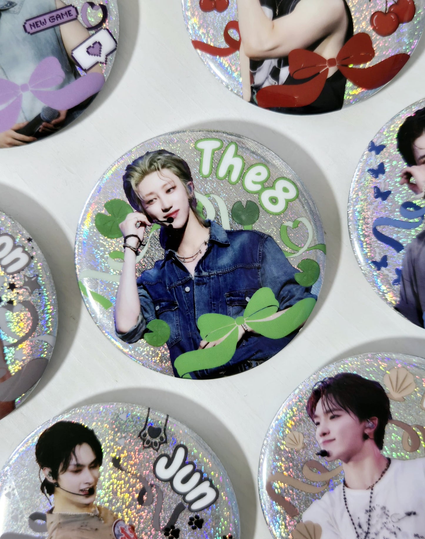 Seventeen Large Badges