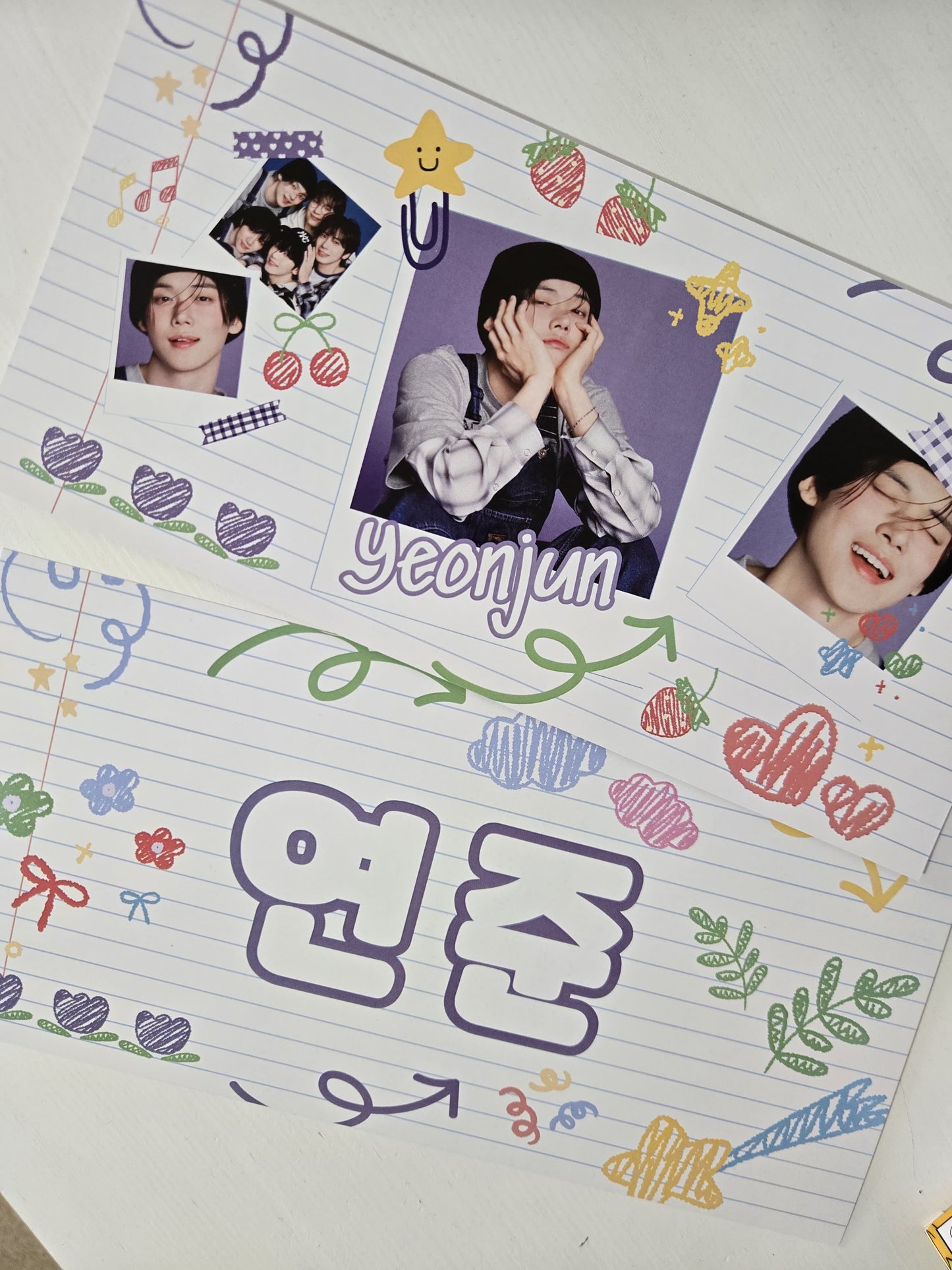 TXT Member Mini Banners