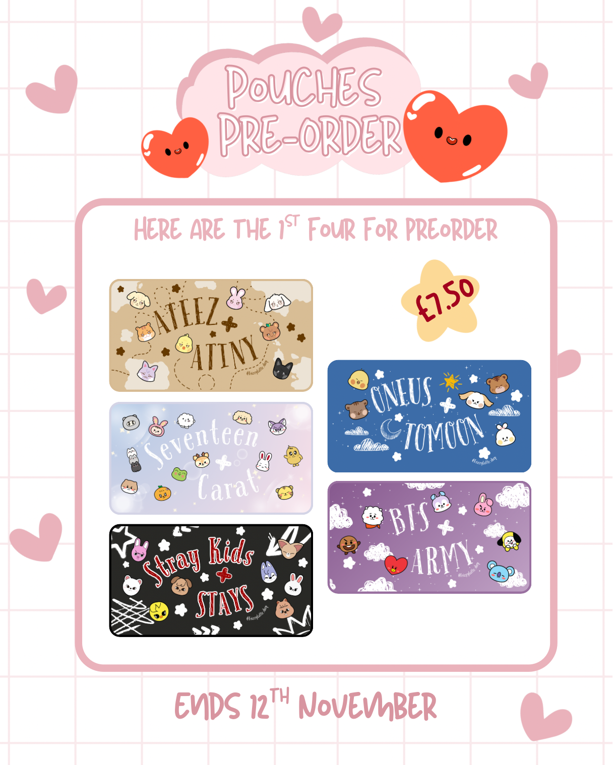 Canvas Pouch Pre-Order