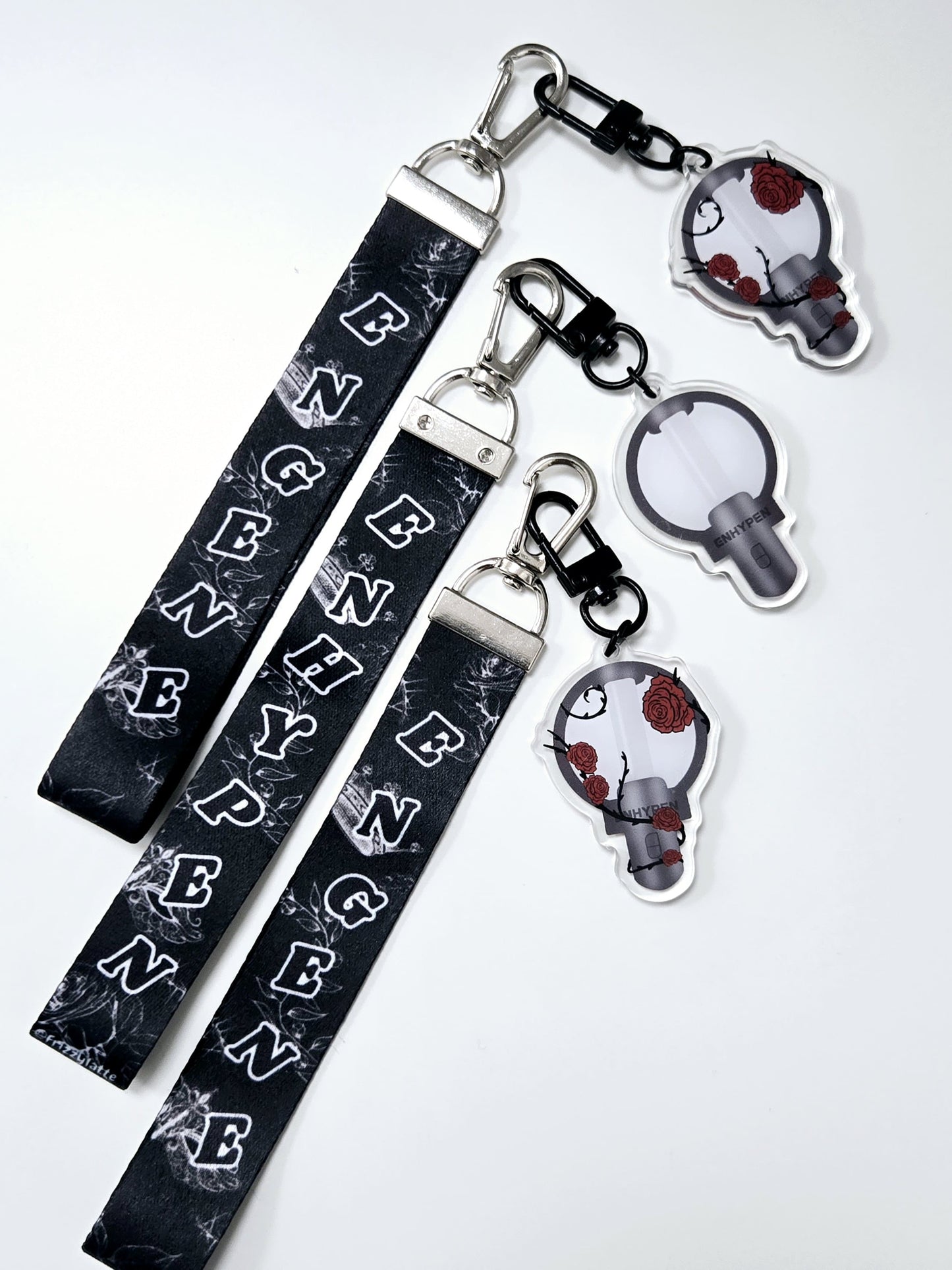 Enhypen Lightstick Keychain Strap