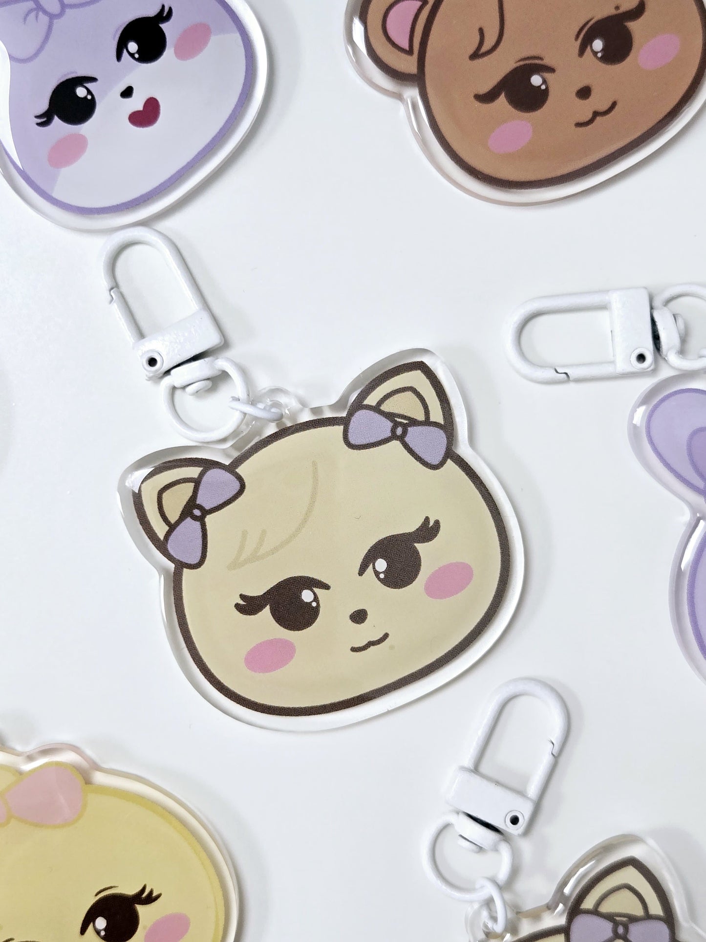 Blackpink Character Keychains