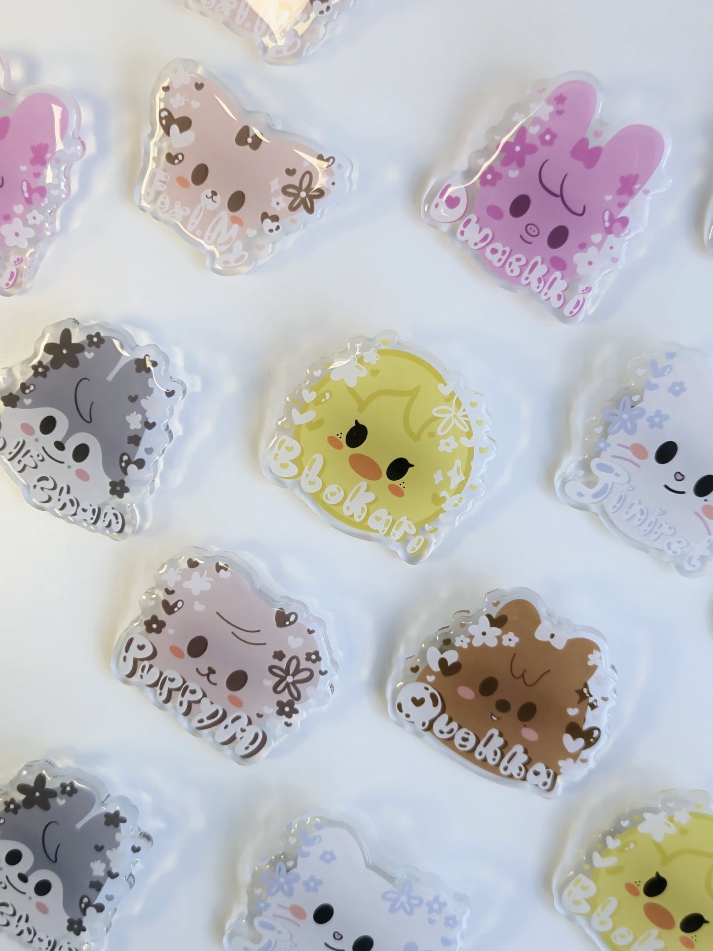 Stray Kids SKZOO Acrylic Badges