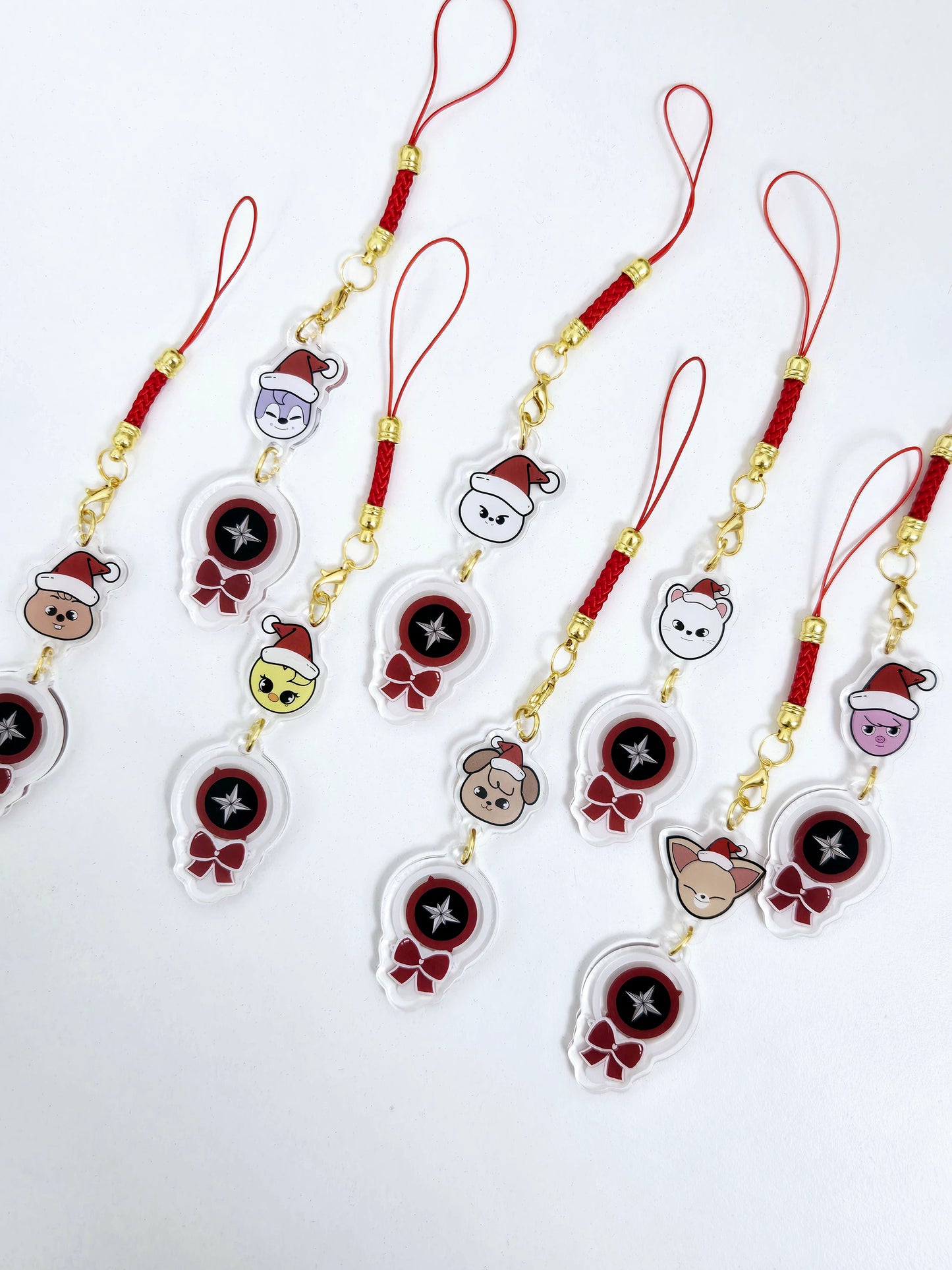 Stray Kids SKZOO Santa Phone Charm