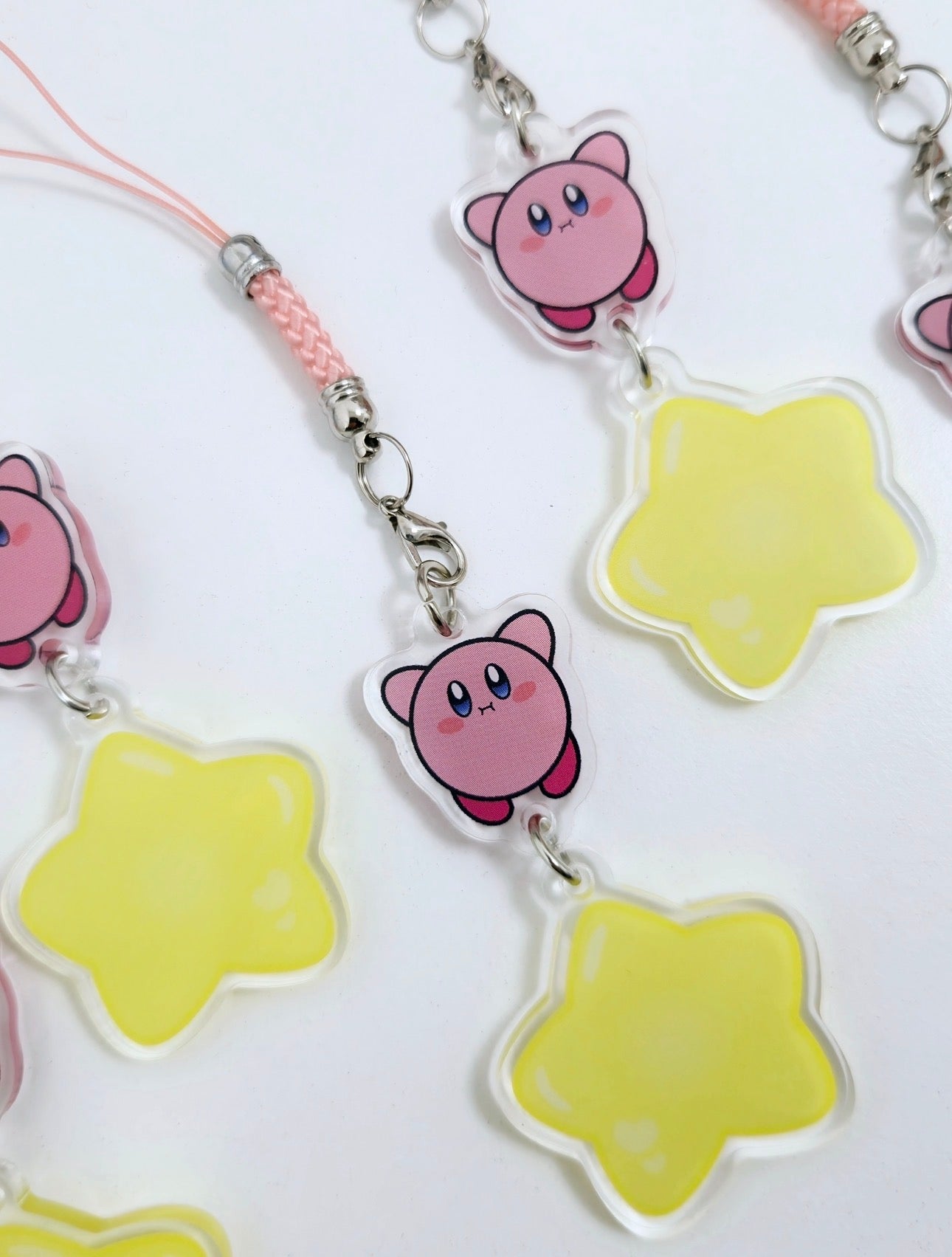 Kirby Phone Charm