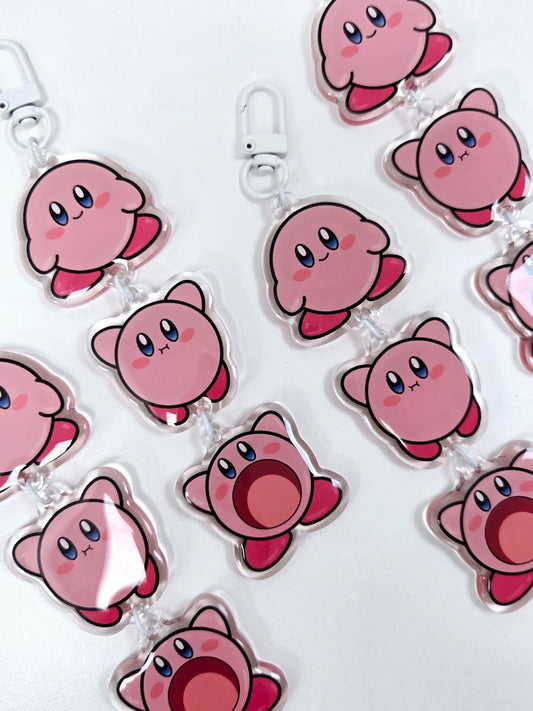 Kirby Chain Keychain
