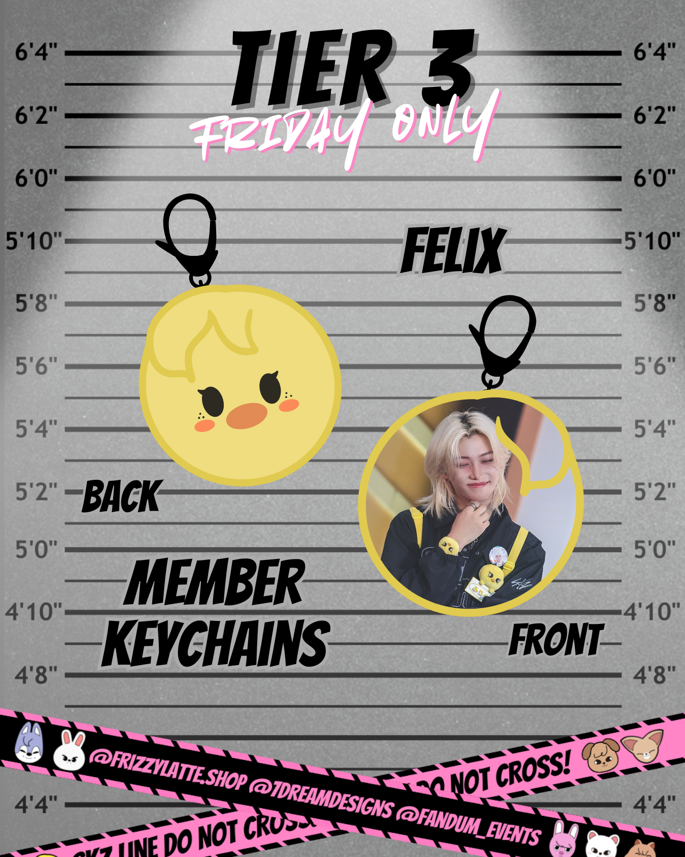 Stray Kids SKZOO Keychains