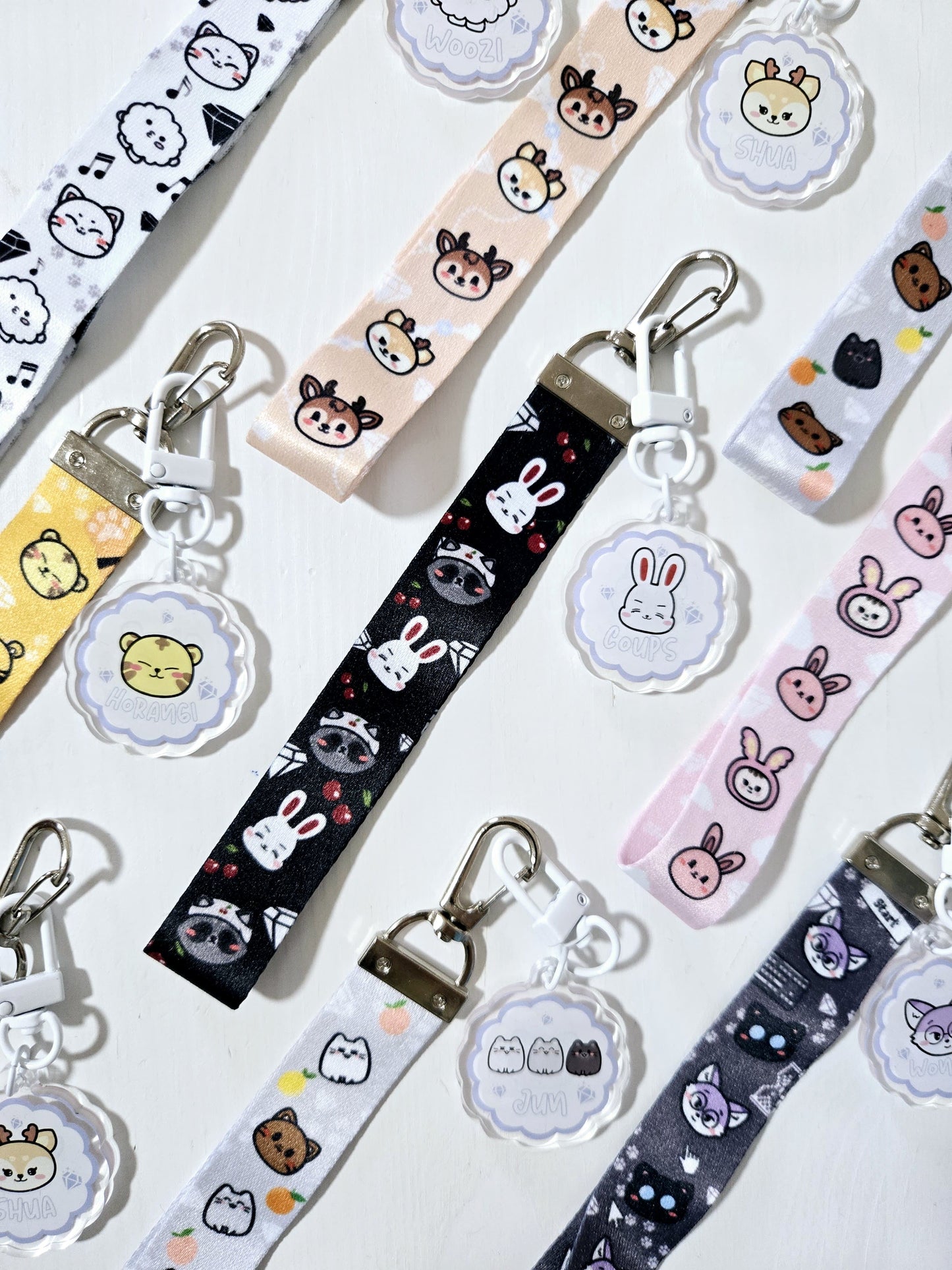 Woozi Keychain Strap