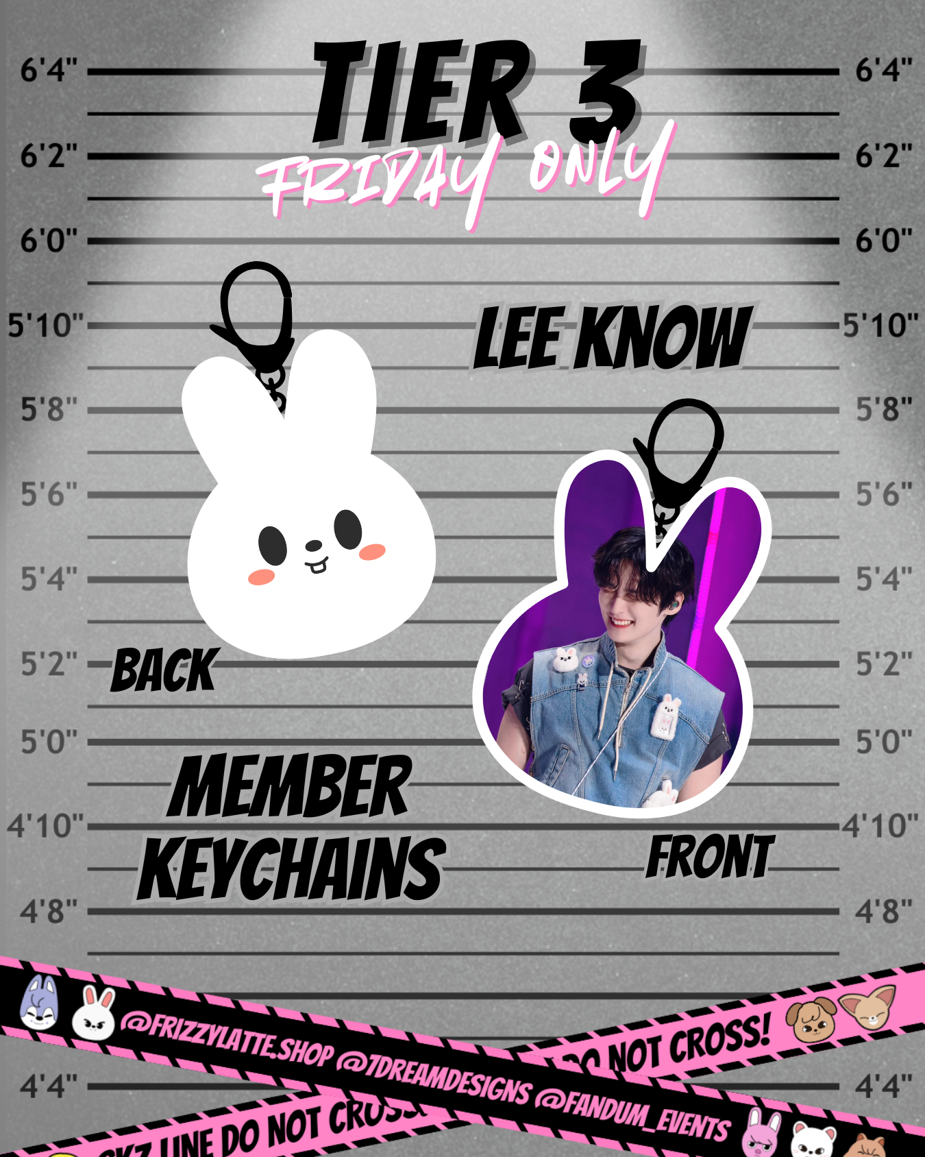 Stray Kids SKZOO Keychains