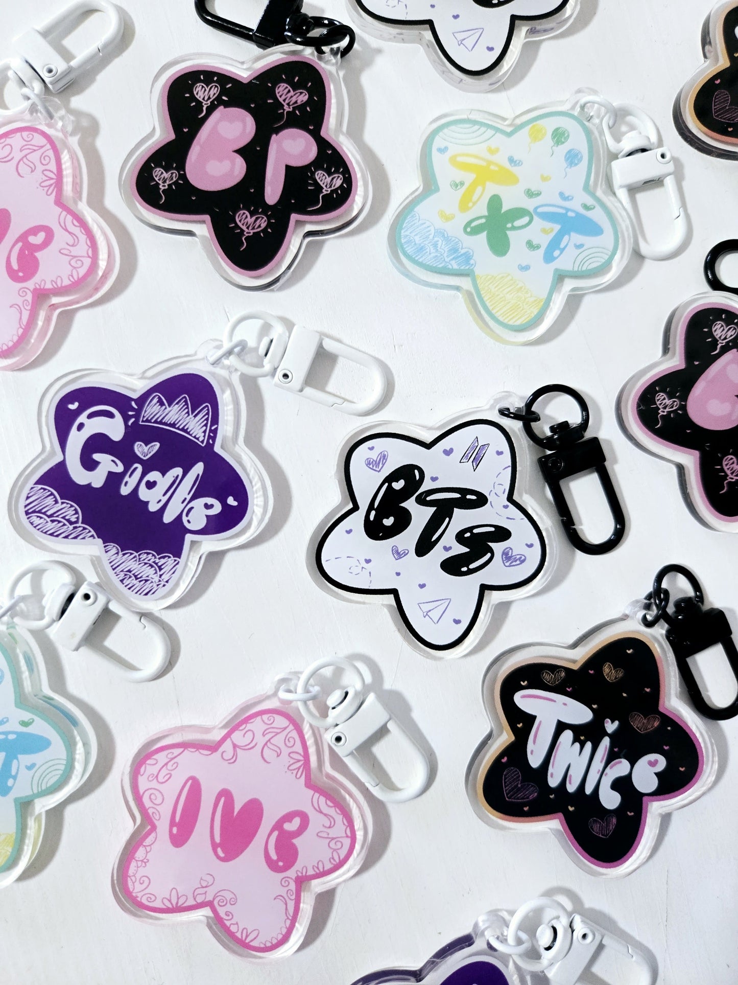 TXT Star Keychain