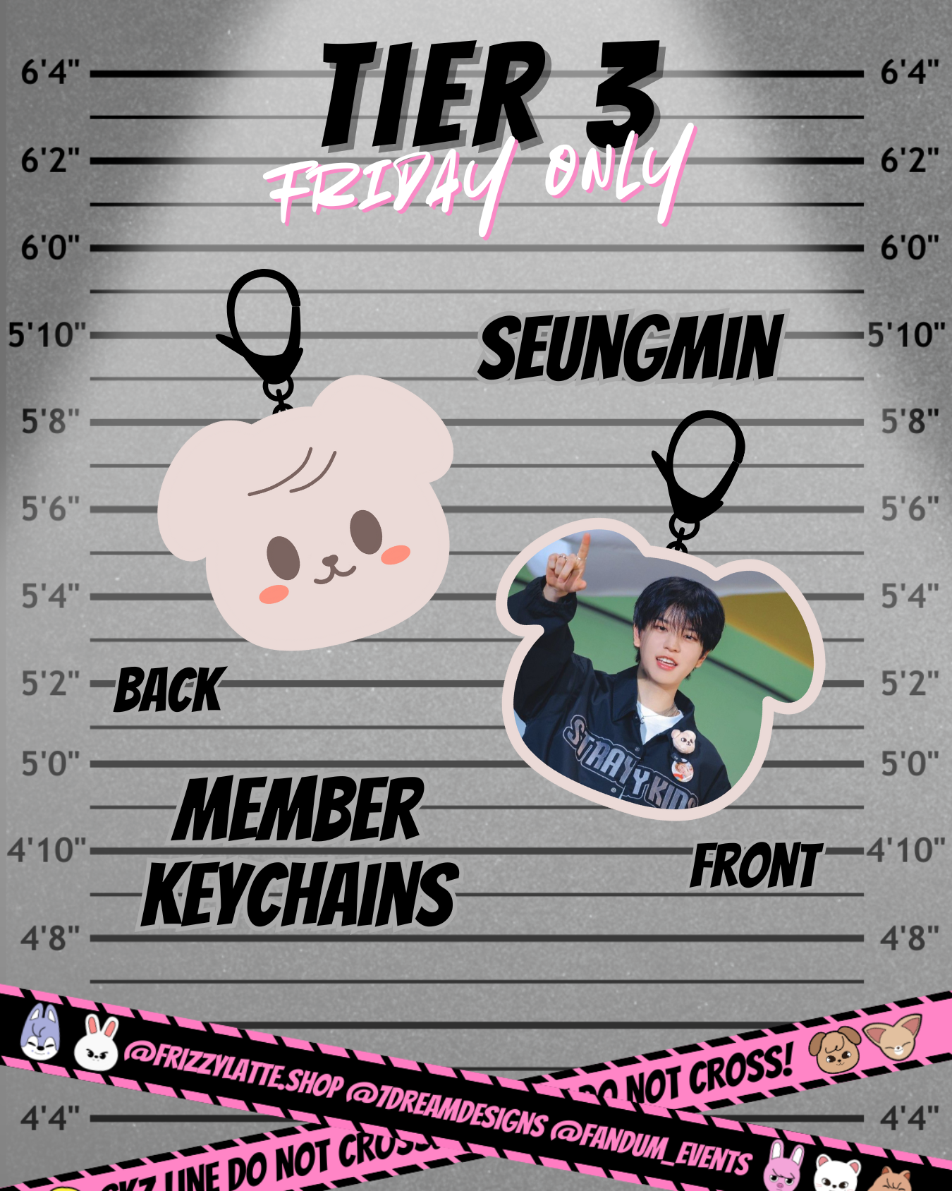 Stray Kids SKZOO Keychains