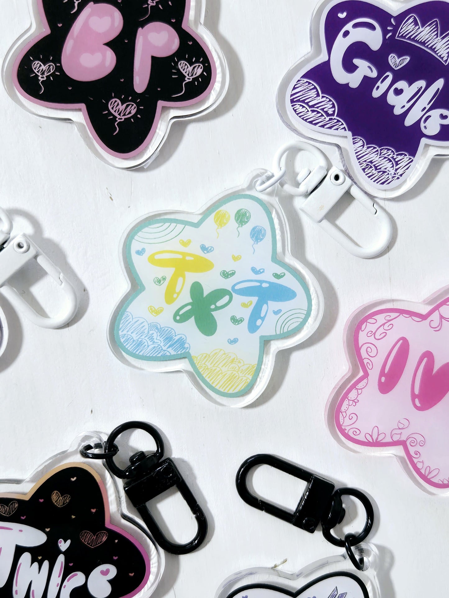 TXT Star Keychain