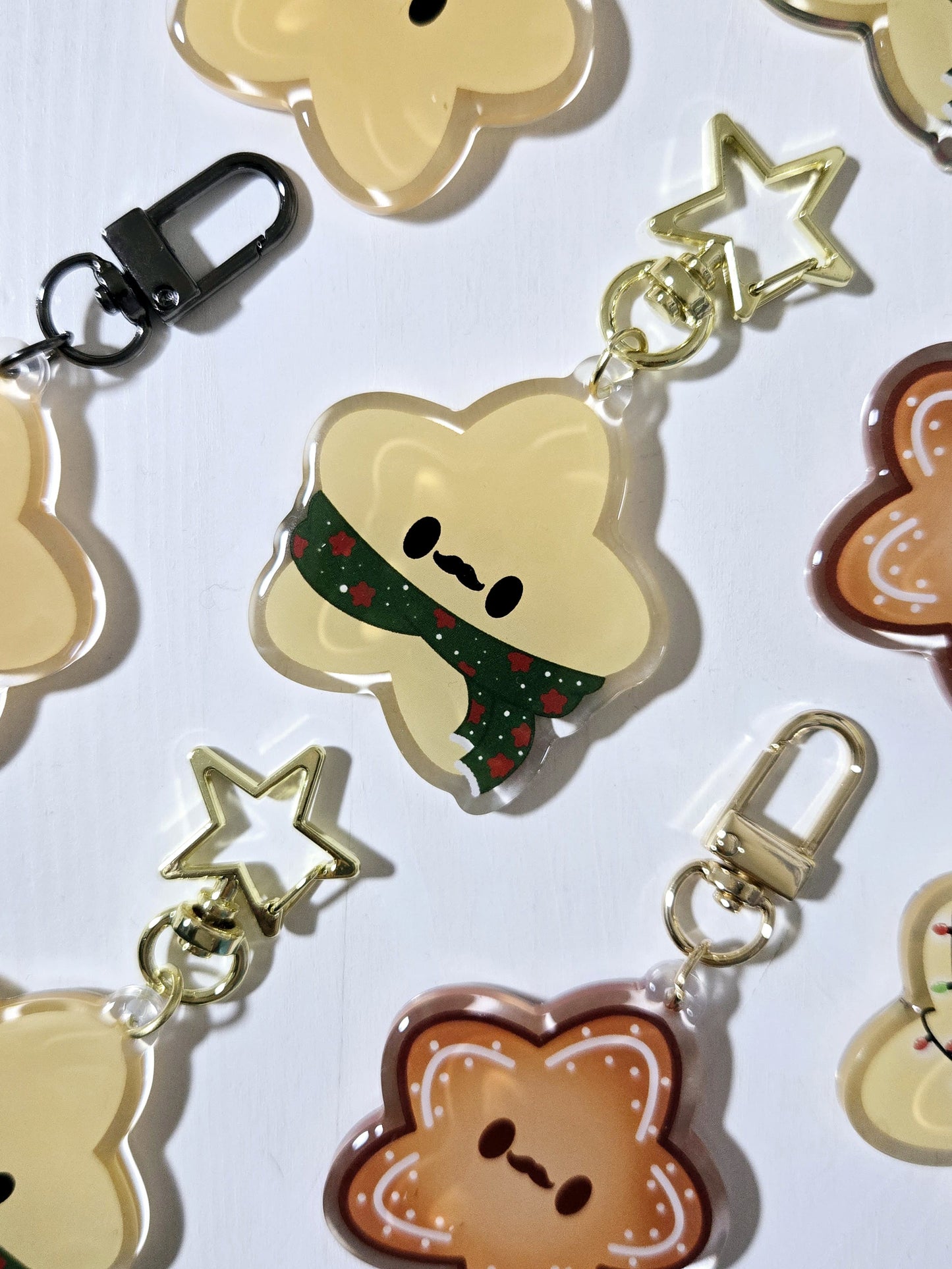 Latte Christmas Edition Keychain