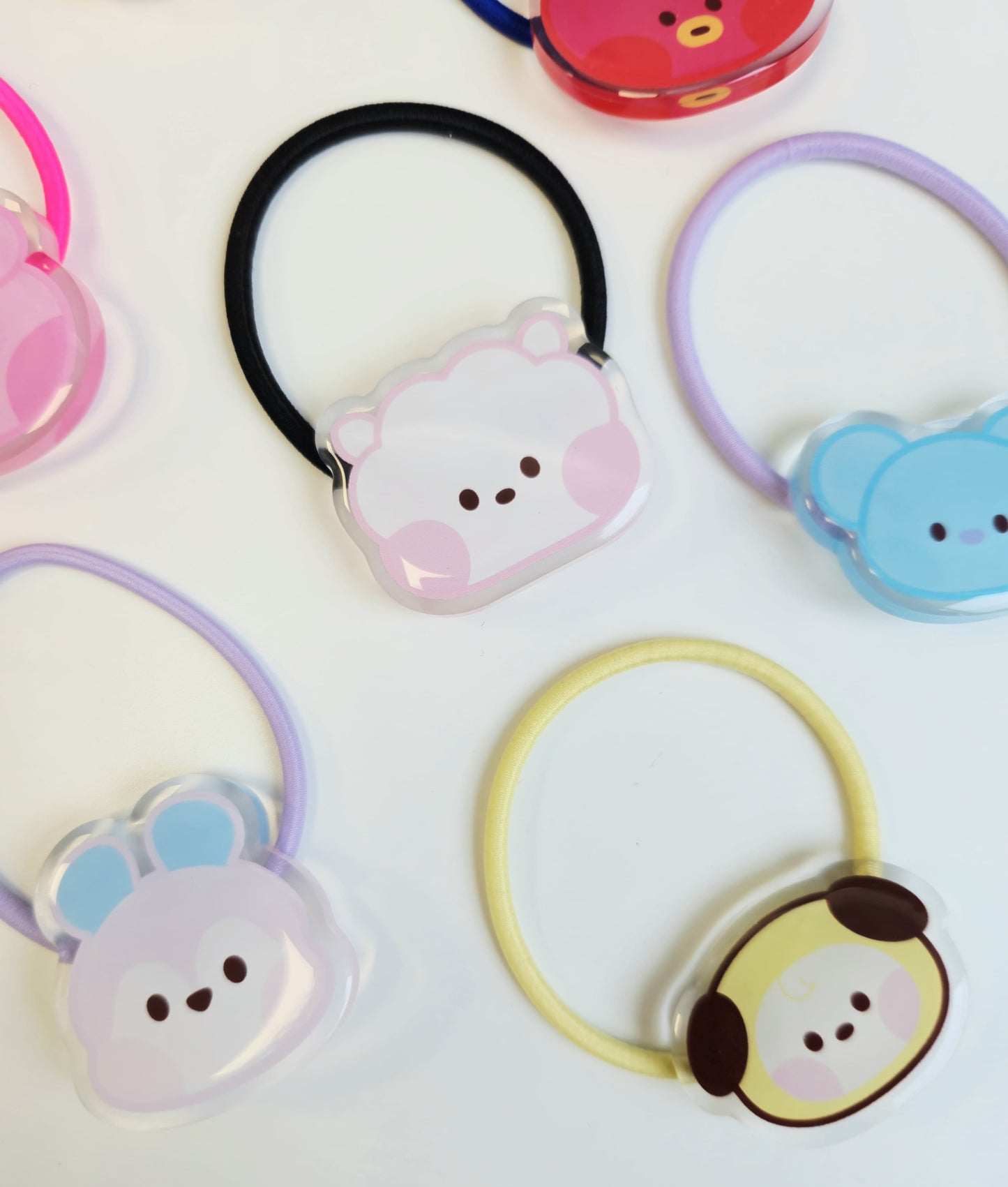 BT21 Jelly Hair Ties