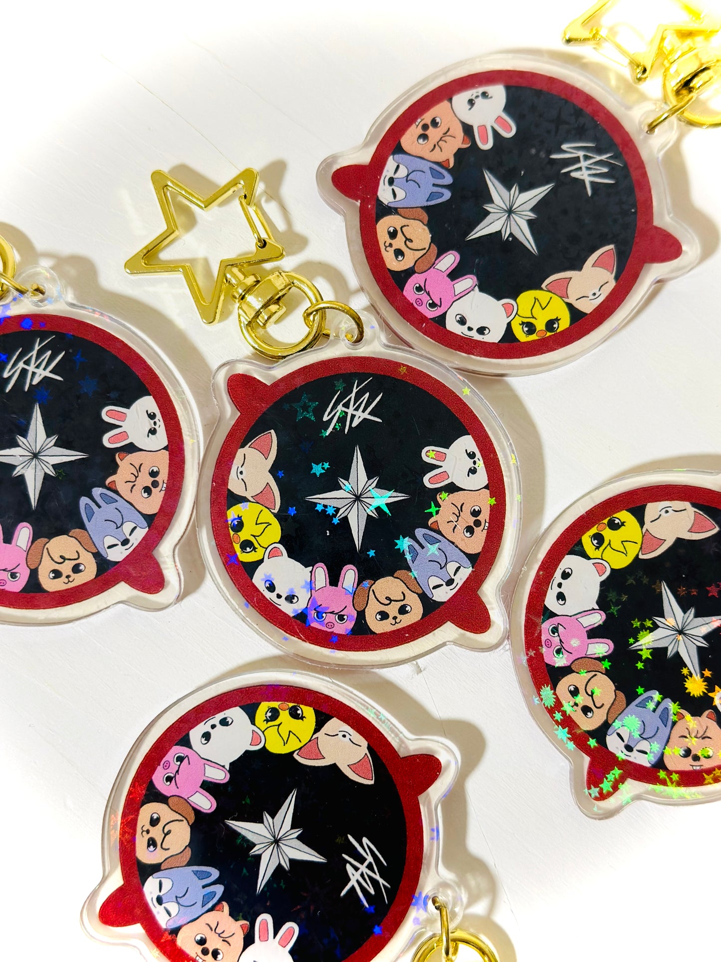 Stray Kids Ver 2 Lightstick Keychain