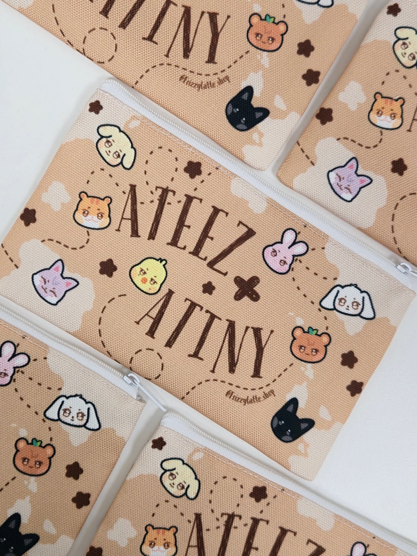 ATEEZ Canvas Pouch