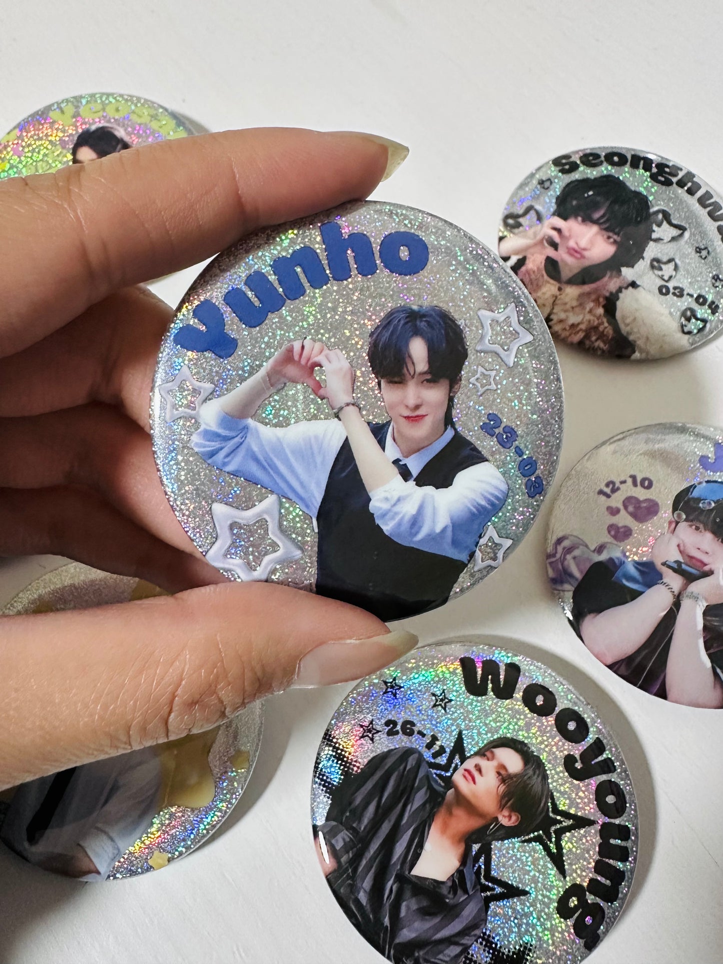 ATEEZ Large Badges