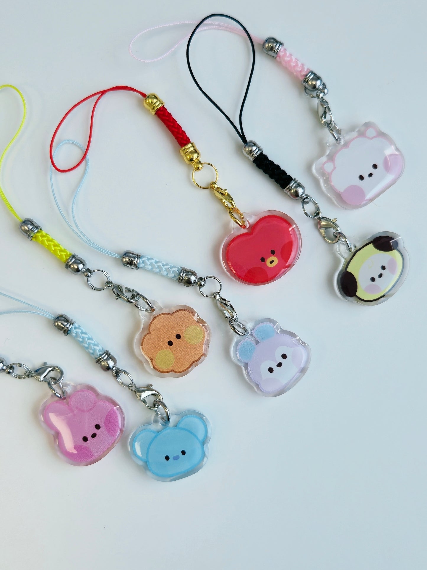 BTS Mini BT21 Phone Charm