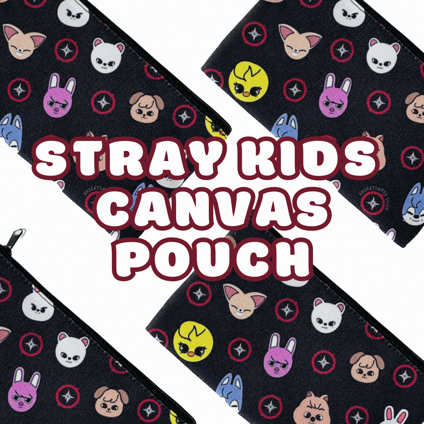 Stray Kids Canvas Pouch