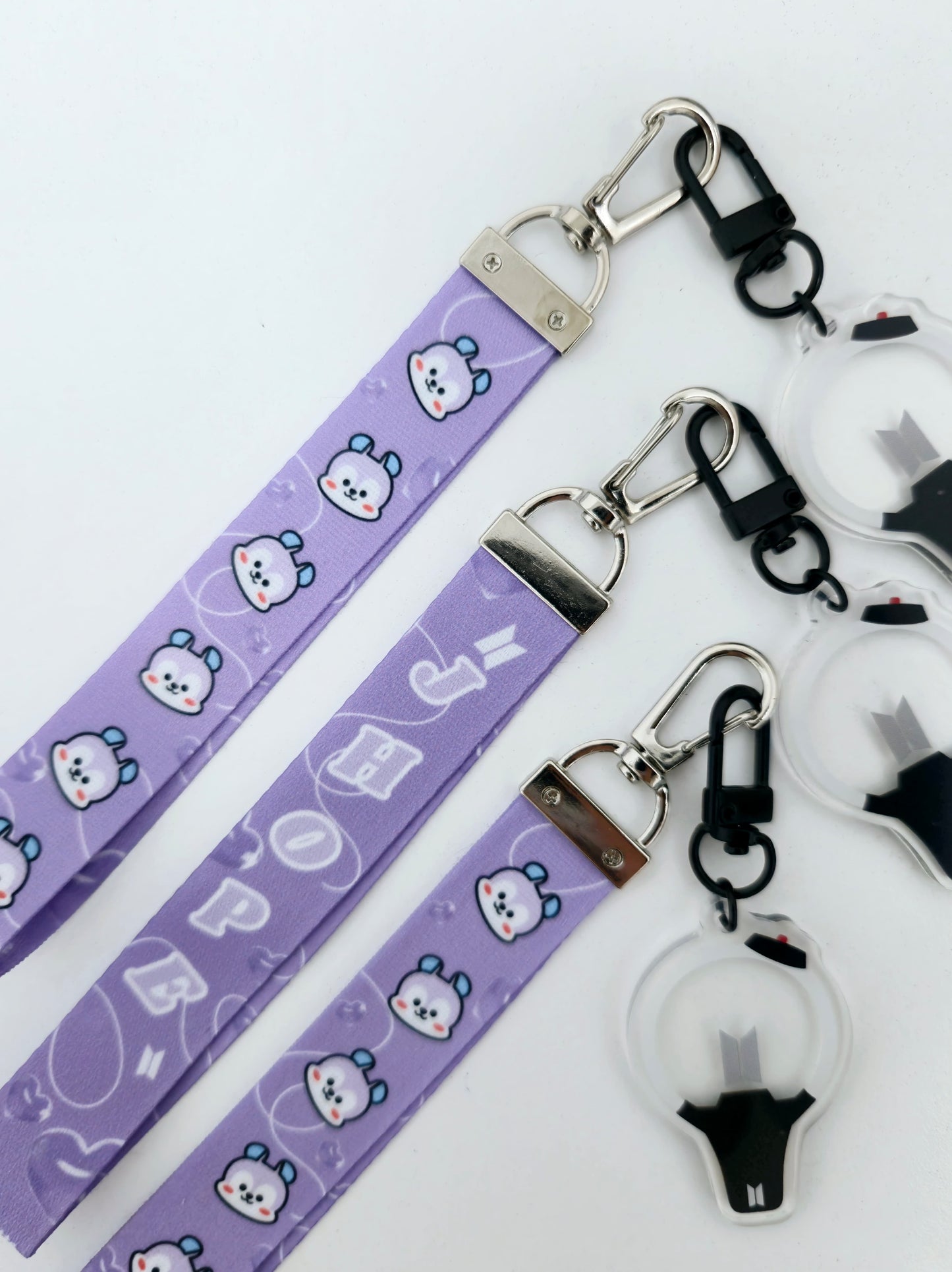 JHope and Mang Keychain Strap