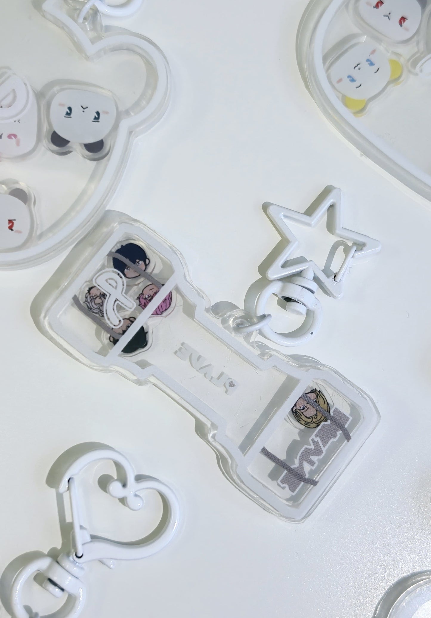 Plave Shaker Keychains