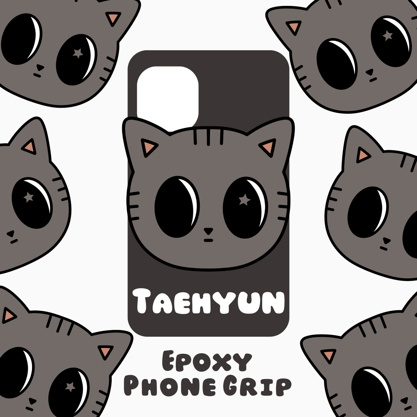 TXT Taehyun Epoxy Phone Grip
