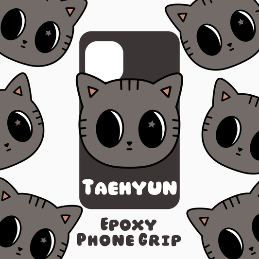 TXT Taehyun Epoxy Phone Grip
