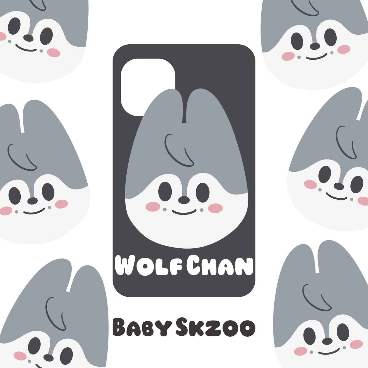 Bang Chan Wolf Chan Phone Grip