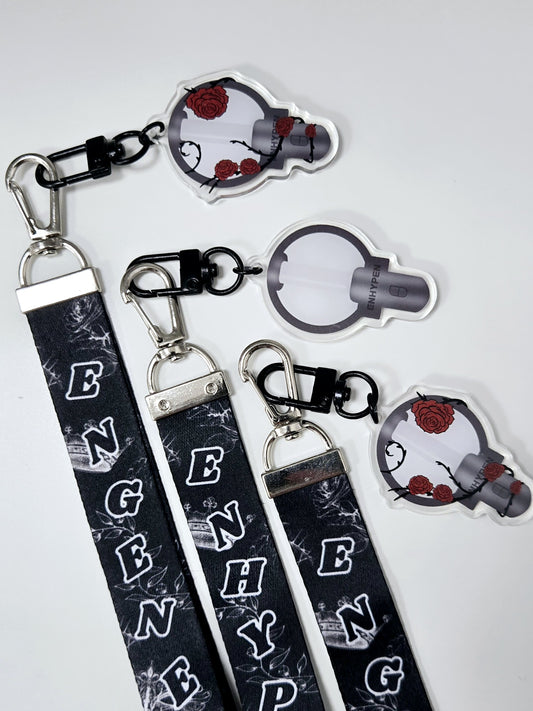 Enhypen Lightstick Keychain Strap