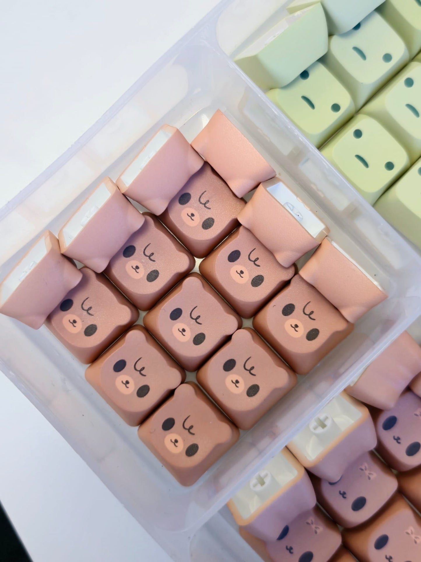 Frizzy Keycap Keychain