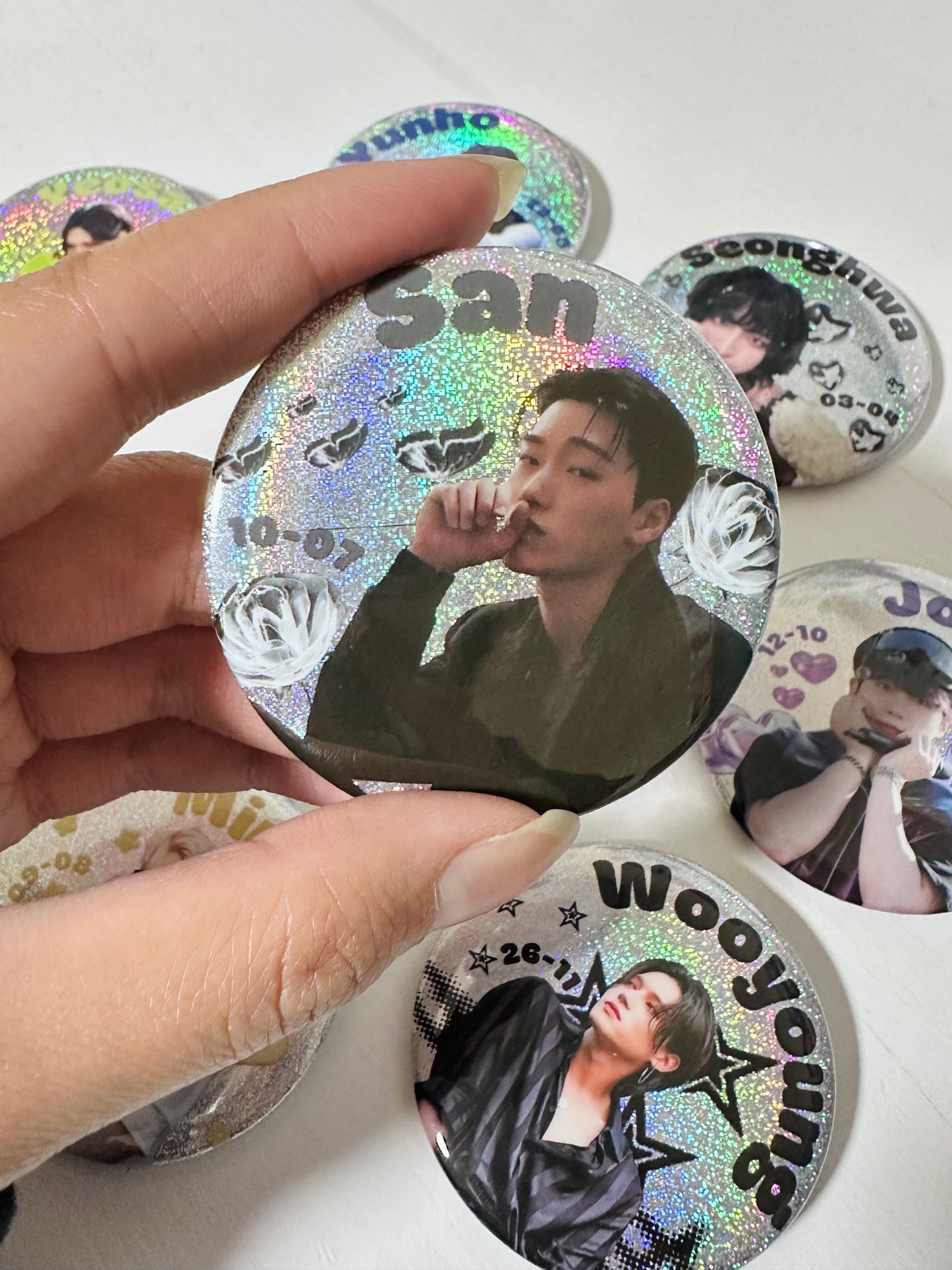 ATEEZ Large Badges