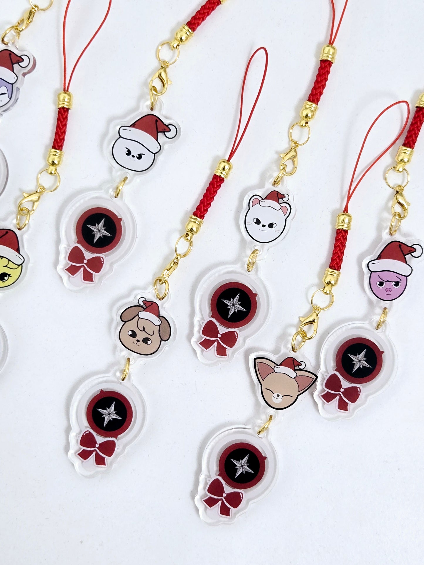 Stray Kids SKZOO Santa Phone Charm