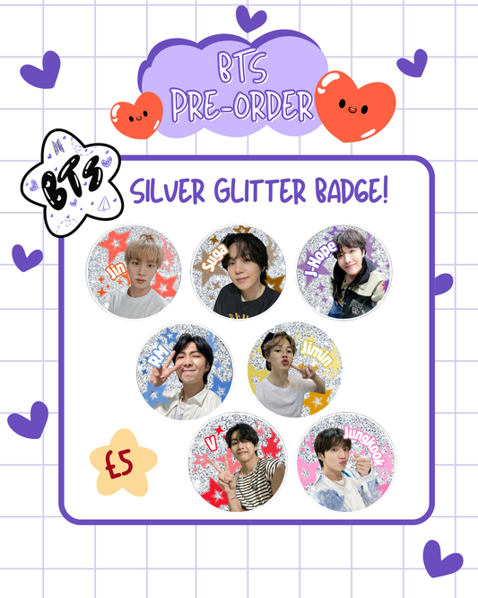 PRE-ORDER: BTS Large Badges