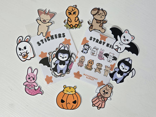 Stray Kids SKZOO Halloween Stickers