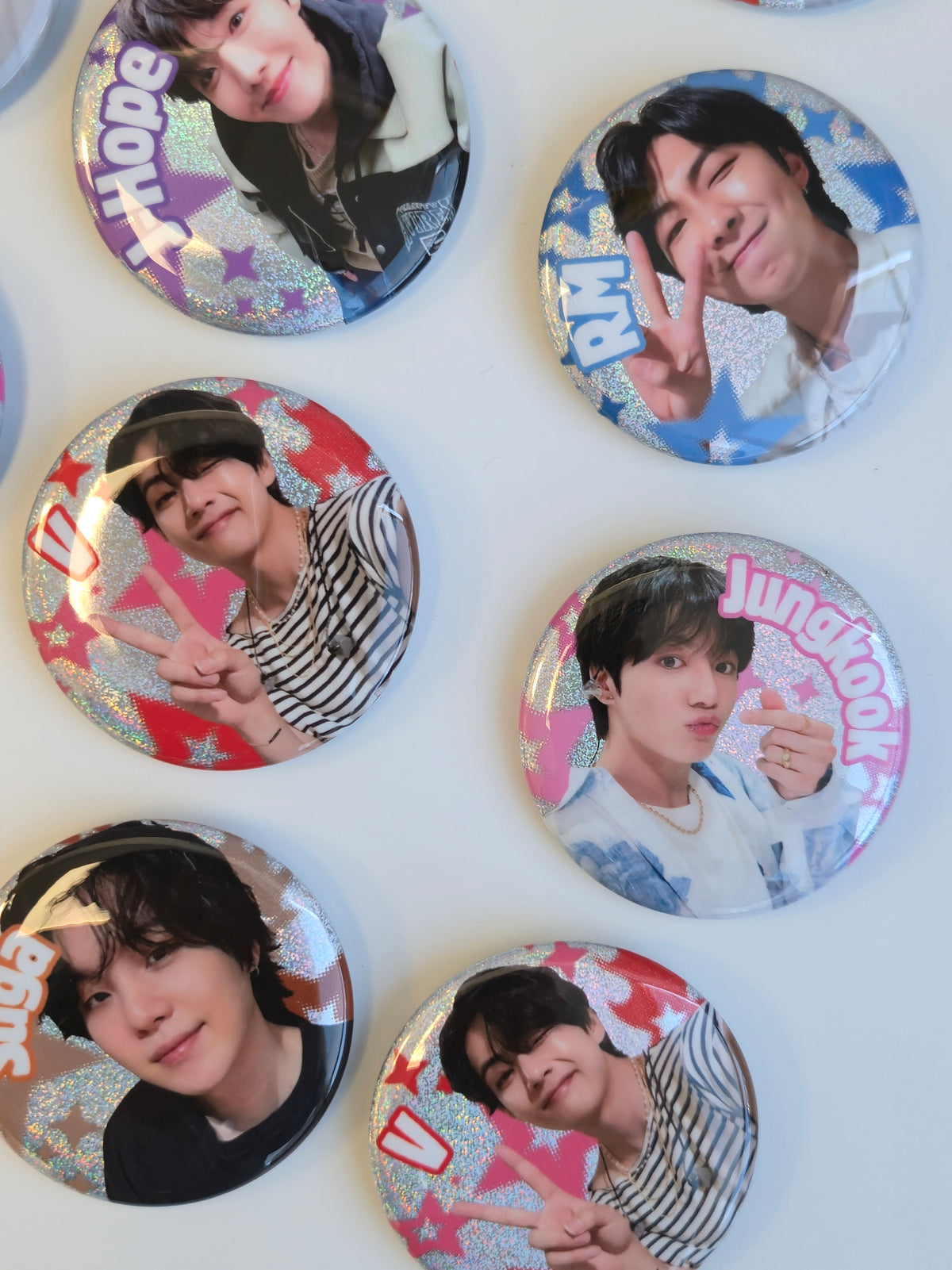 BTS Large Badges