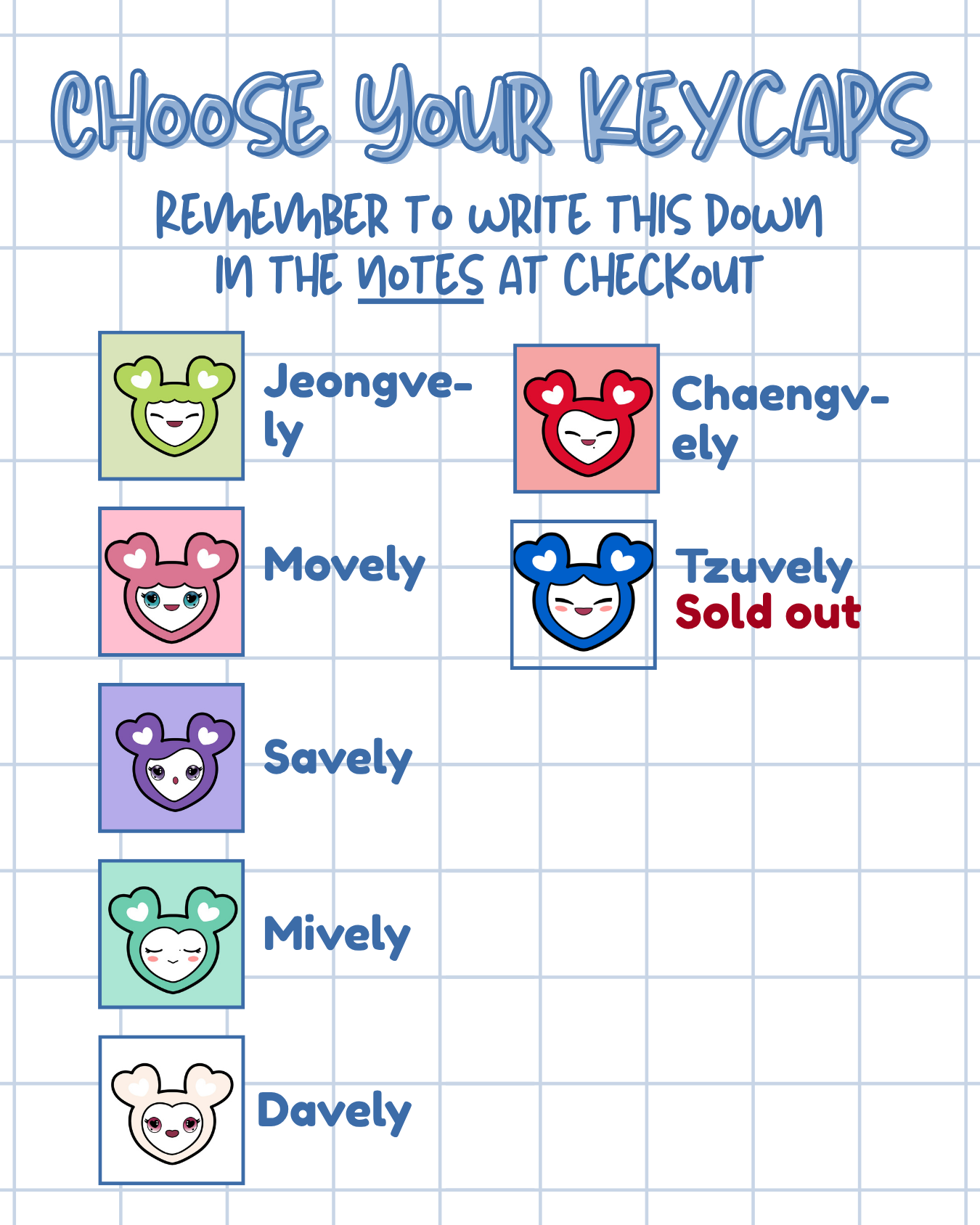 SKZOO and TWICE Collection: Frizzy Keycap Keychain