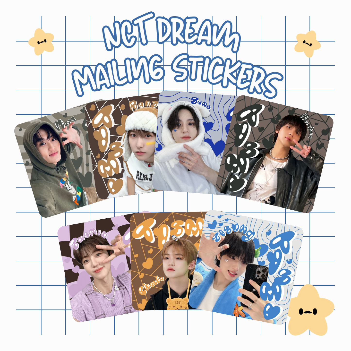 NCT Dream Mailing Stickers