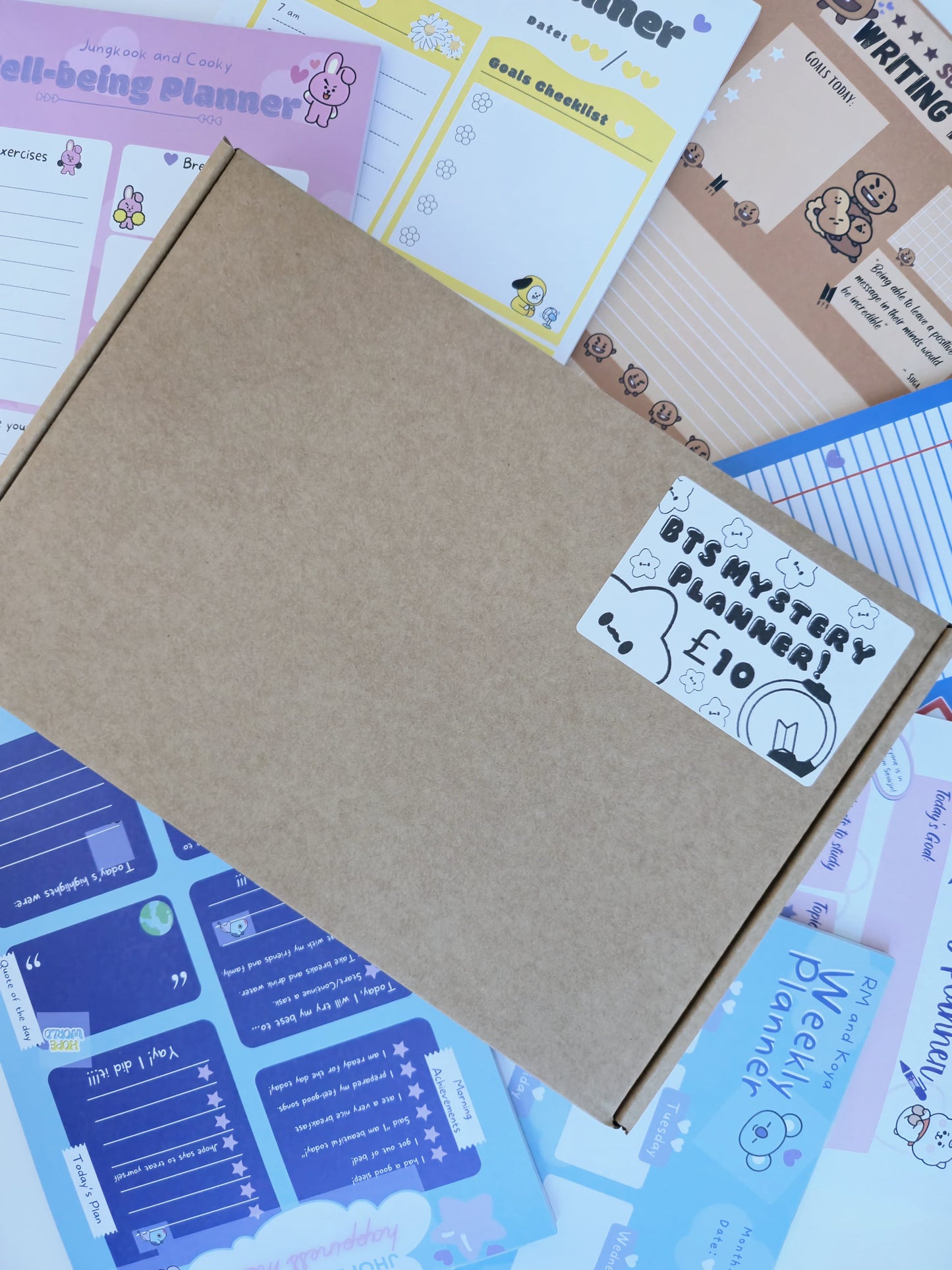 BTS BT21 Mystery Planner