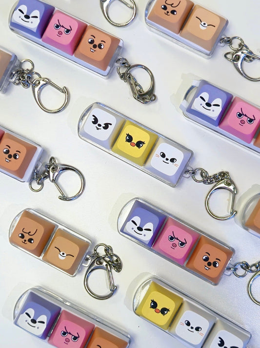 SKZOO Collection: Frizzy Keycap Keychain