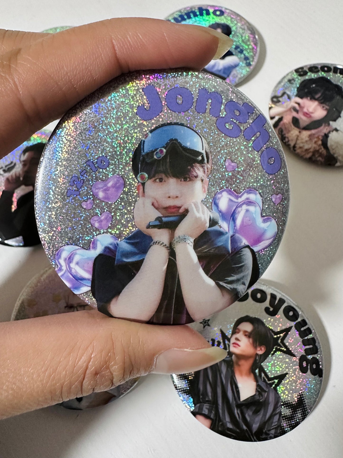 ATEEZ Large Badges