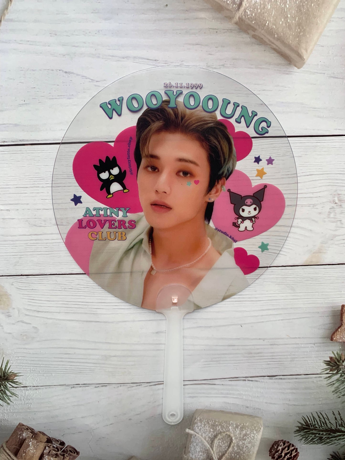 ATINY LOVERS CLUB Cupsleeve Wooyoung Picket Fan