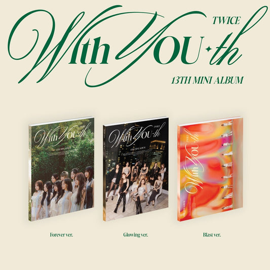 TWICE 13th Mini Album “With Youth”