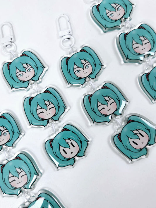 Hatsune Miku Chain Keychain