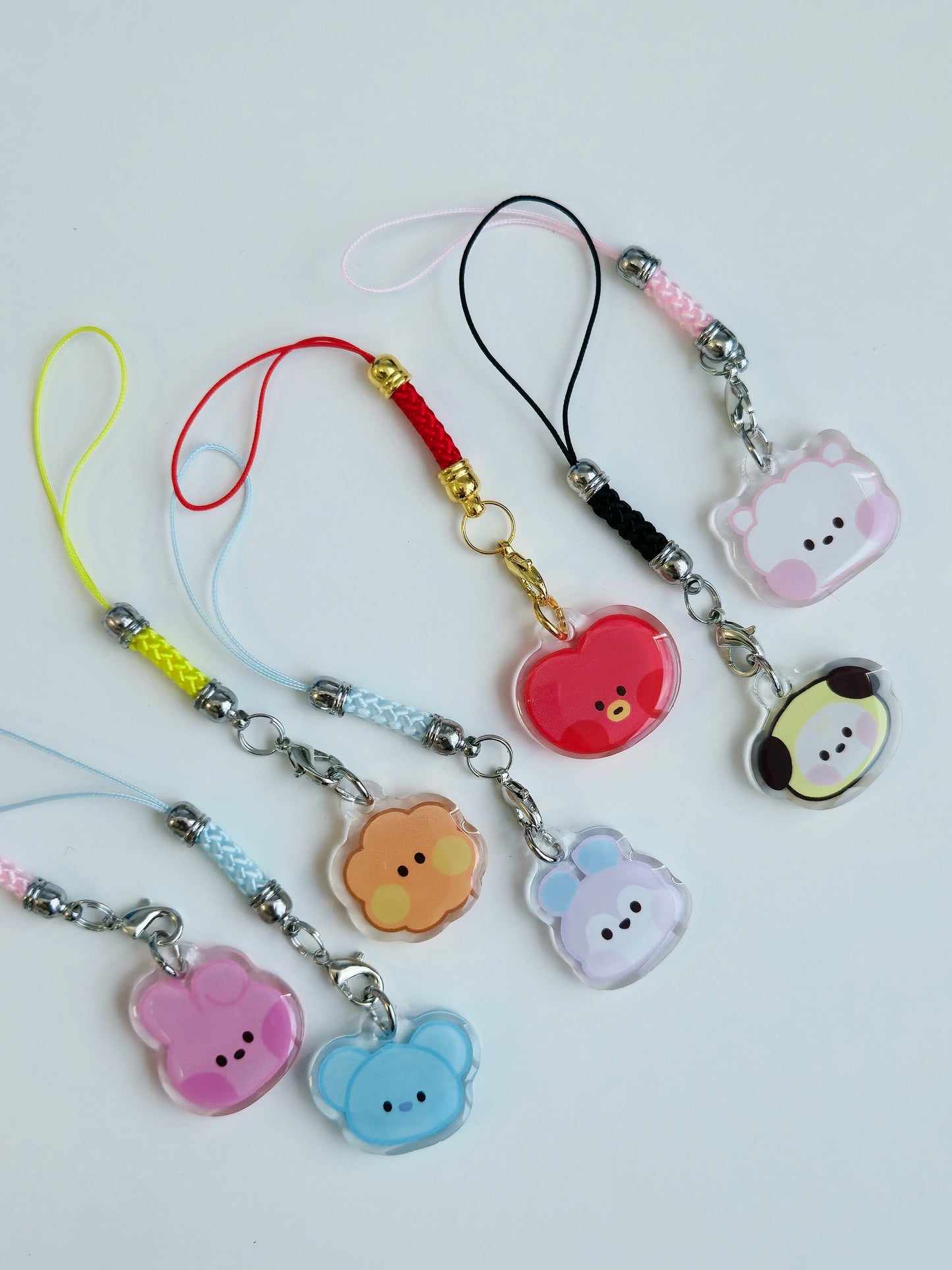 BTS Mini BT21 Phone Charm