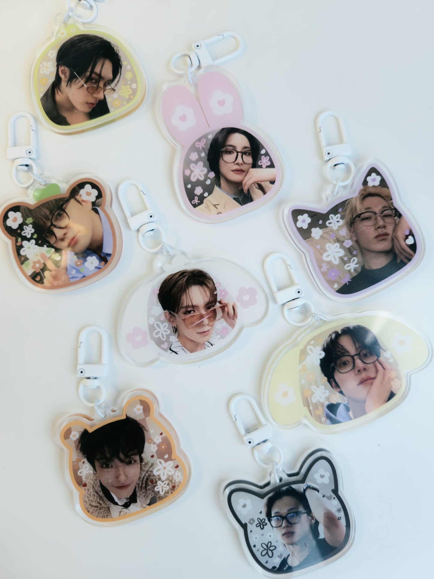 ATEEZ Selca Member Keychain