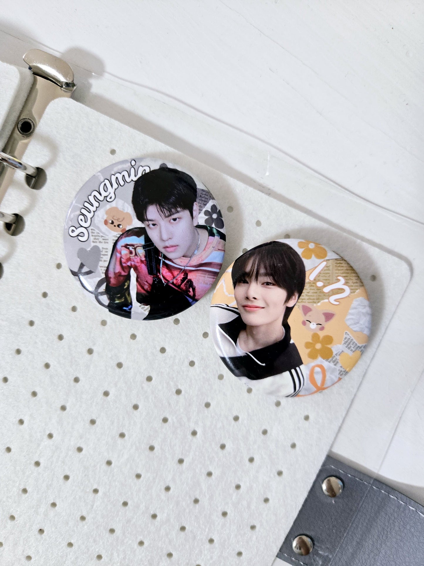Stray Kids Large Glossy Badges