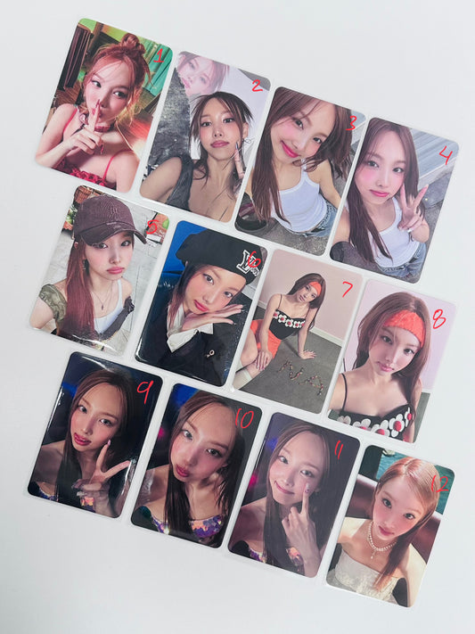 Twice Nayeon NA Album Photocards