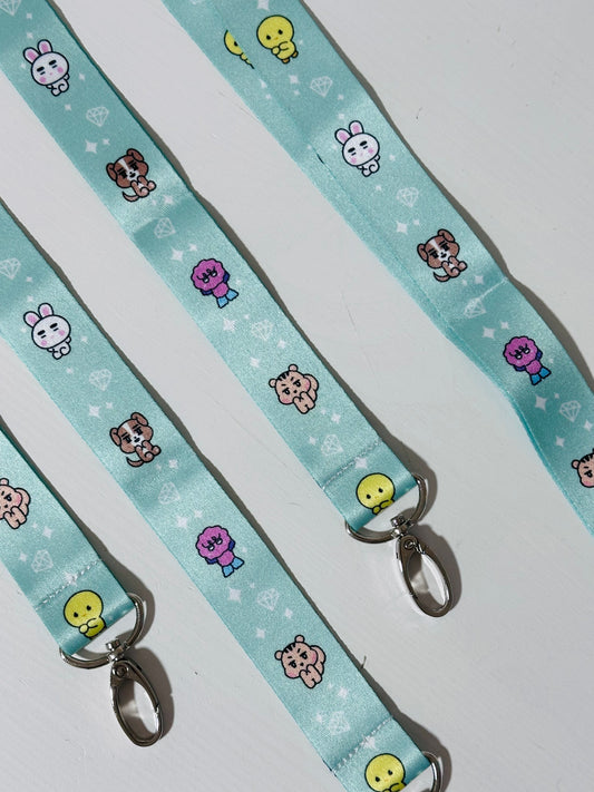 SHINee OT5 Long Lanyard